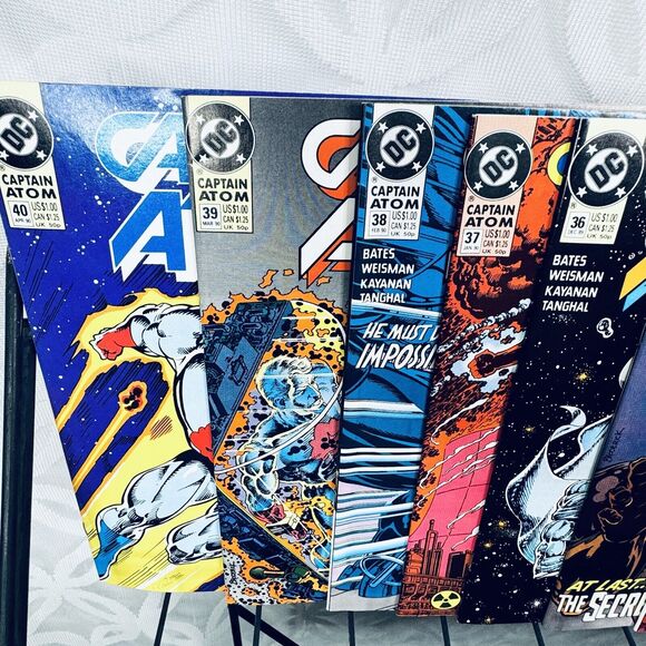 Captain Atom 21-40 Annual 1-2 Lot (1987 DC) Copper Age - Picture 2 of 8